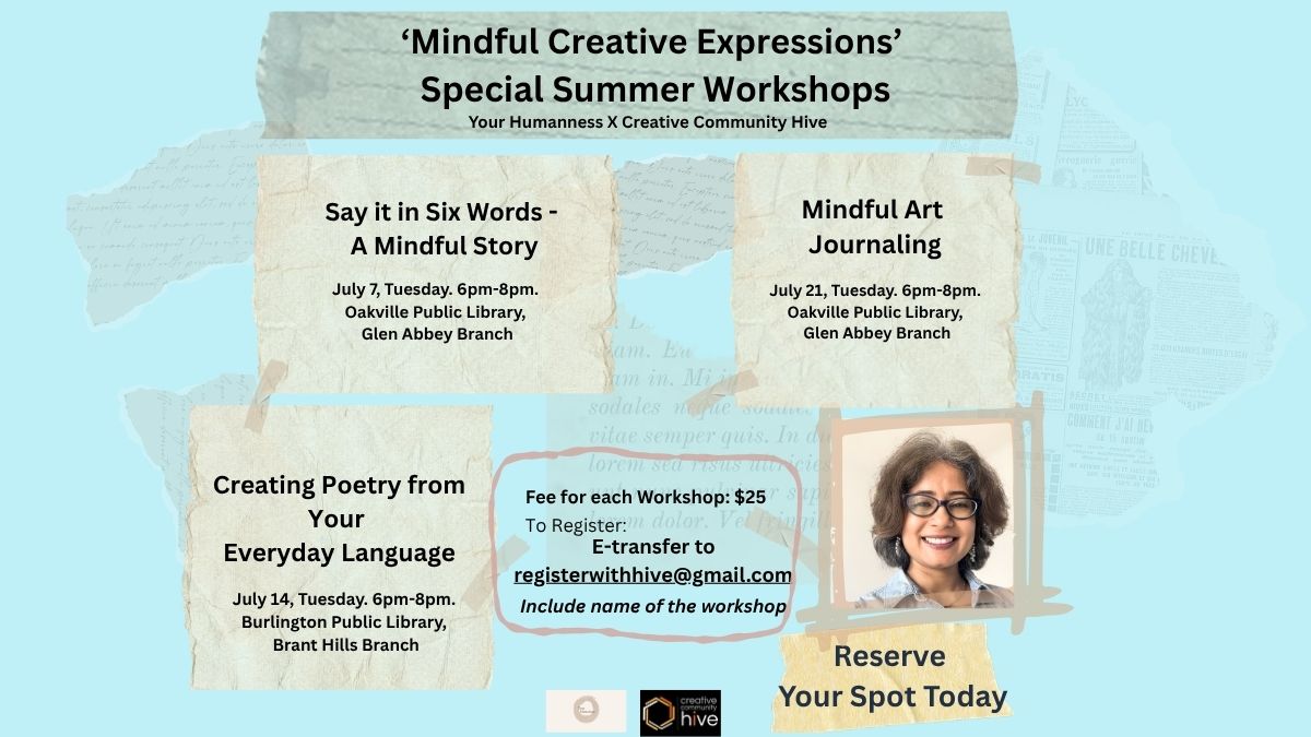 Summer workshops with Your Humanness and CCH